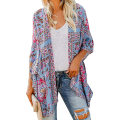 Miniatyrbilde 1 av 2: Womens Casual Beach Cardigan Loose Kimono Beachwear Boho Bikini Cover-up