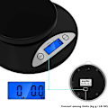 Miniatyrbillede 3 af 5: Digital køkkenvægt, Ascher 5000g elektronisk madlavning