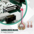 Miniatyrbilde 4 av 5: Karbonbørsteholder for 638991-1 638614-1 Df458d Dhp458 Dhp448 Ddf458 Ddf448 Bhp458 Bhp448 Bdf458 B