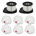 Miniatyrbilde 1 av 5: Reservedeler HEPA-filtre for IZ162H IZ363HT IZ440H IZ4
