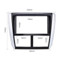 Miniatyrbilde 2 av 5: Dobbel Din Bilradio Fascia For Forester 2008-2012 Impreza 2007-2012 Radio Stereo Dash Installasjon