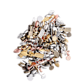Pikkukuva 4 / 4: 50g/pakkaus Luovia Pieniä Lapio Charms Riippuva Korunvalmistus Diy Tarvikkeet