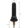 Miniatyrbillede 2 af 5: Dæktryksensorventilarm Bil Dækventil (sort) (4 stk)