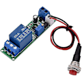Miniatyrbillede 1 af 5: DC 12V Timer Switch Modul, Høj Præcision Justerbar Forsinkelse