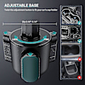 Miniatyrbillede 2 af 2: Bilkopholder Tablet Mount, Universal Tablet &amp; Smartpho