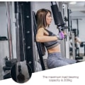 Miniatyrbillede 5 af 5: Fitness remskive, remskive slidstærk fitness kabel remskive leje remskive til fitness fitnessudstyr (sort) 4 stk.