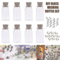 Miniatyrbillede 2 af 5: Korkpropper Glaskrukker Mini Glasflasker Glaskrukker Fcorkpropper Glaskrukker Mini Glasflasker