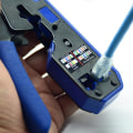 Miniatyrbillede 2 af 3: Netværkskabels Crimper 6p+8p Kabelafstrippningstænger Portable Wire