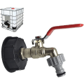 Miniatyrbillede 1 af 5: Tankhane 1000l S60x6 Ibc Haneforbindelse Med 1/2\" Slangeforbindelse