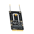 Miniatyrbillede 2 af 5: M.2 Ngff til Mini Pci-e Adapter Konverter Udvidelseskort M2 Key Ngff E Interface Til M2 Trådløs Blu