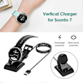 Miniatyrbillede 4 af 4: USB Opladerkabel til Suunto 7 Smartwatch Udskiftningsopladningsstativ Adapter Cradle Opladningsdock Station