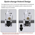 Miniatyrbild 4 av 5: Hotend-kit för A1 Mini, 3D-skrivardelar Ersättningsutskrift för A1 Mini 3D-skrivare 0,4 mm