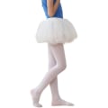Miniatyrbilde 1 av 5: Svarte fløyelsstrømper for jenter og barn - Dansestrømper i mikrofiber