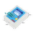 Miniatyrbilde 4 av 5: Lcr-t7 Ny Transistortester Tft Diode Triode Kapasitansmåler Lcr Esr Meter Multifunksjonstester