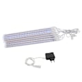 Miniatyrbild 1 av 5: 8 st/set 30 cm Meteor Rain Tube Lights 144 Led Ljusa Fallande String Lampor Dekor 100-240v Eu Färgglada