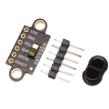 Miniatyrbillede 1 af 5: VL53L1X 3V-5V Afstandstijd-van-vlucht Sensor Module 400cm Afstandsmeting Extensie Board Module voor