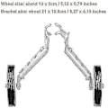 Miniatyrbillede 4 af 4: 2024 Cykel Stabilisatorer Voksne Børns Cykel Variabel Hastighed Mtb Hjælpehjul 20 Tommer 22 Tommer 18 Tommer Cykel Barnevogns Tilbehør (rui)
