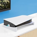Miniatyrbilde 4 av 5: Spillskiveholder for spill, sklisikker spillkonsollstativ for P