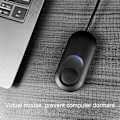 Miniatyrbilde 3 av 5: Musbevegelse 3 Moduser Automatisk Bevegelse På/Av Bryter USB Bærbar Laptop Musbevegelsessimulator