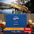 Miniatyrbilde 2 av 5: 24 Dagers Fiskekalender for Advent, Julefiske-Adventskalender Myk Agns Fiskegave