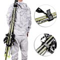 Miniatyrbilde 4 av 5: Skistav- og polstropper - Justerbare skistavstropper - Skistavholder - Skistavstropper i nylon - Skitillbehør for menn, kvinner og barn