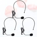 Miniatyrbillede 3 af 3: 3 stk. Trådheadset Letvægts Headset Mikrofon Ørehage Mic Stemmeforstærker Mic Øre Mikrofon Headset Ledningsført Mikrofon