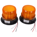 Miniatyrbilde 1 av 5: 2 x LED-varsellys med strobe, nødlys, blinkende lys, advarselslampe, lastebil 12v 24v
