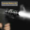 Miniatyrbillede 4 af 5: LED Lommelygte til Jagt Taktisk Nattevagt Lys Sæt L2 Fiskeri Lys USB Genopladelig Vandafvisende Lommelygte