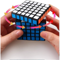 Miniatyrbillede 3 af 3: 6x6 Speed Cube 6 af 6 Big Speed Cube 6x6x6 Cube Puzzle Spil Legetøj Sort
