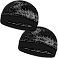 Pikkukuva 1 / 3: 2 kpl Silky Stocking Wave Caps, Doo Rags Compression Capwanan