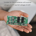 Miniatyrbild 3 av 5: 2s 20a 8.4v Li-ion Litiumbatteri 18650 Laddare Pcb Bms Skyddskort