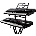 Miniatyrbillede 1 af 5: Universal Dobbelt Keyboard Stativ - Andet Niveau Elektronisk Org