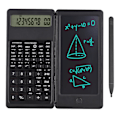 Miniatyrbillede 1 af 5: Lommeregner med LCD-skrivetablet - Lommeregnere til skrivebord - 10-cifret display med stylus, sletteknap, tyndt og foldbart design - Lommeregnere