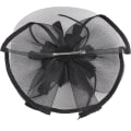 Miniatyrbillede 5 af 5: Elegant Dame Blomst Fjeder Mesh Net Fascinator Hat Slør Med Pandebåndsklips