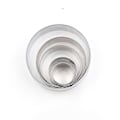 Miniatyrbillede 2 af 3: 5 stk. runde cirkel sukker slik udskæringsform bagning udskæringsform keramik