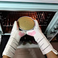 Miniatyrbilde 5 av 5: Bomulls Hansker Ovn Hansker Baking Hansker Termisk Isolasjon Hansker Micr