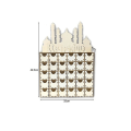 Miniatyrbillede 4 af 5: Træ Eid Ramadan Mubarak Adventskalender Muslimsk Islamisk Eid Dekoration Ornament Festartikler