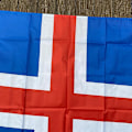 Pikkukuva 4 / 5: Xvggdg Islannin Lippu Polyesteri 5*3 Jalkaa Banner Me