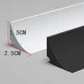 Miniatyrbild 1 av 5: 3M Silikon Vatten Stopp Strip Böjlig Kök Bänkskiva Kvarhållande Badrum Dusch Damm Översvämning Barriär Torr Och Våt Separation white 200cm