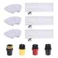 Miniatyrbillede 1 af 5: Dampmopp Klud Rag til Easyfix Sc2 Sc3 Sc4 Sc5 Damprenser Mikrofiber Gulvklud Puder Kobber