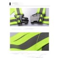 Miniatyrbillede 2 af 3: Reflekterende elastikbånd til jakkesæt C2, reflekterende tøj, reflekterende vest, sikkerhedsreflekterende camisole til natløb