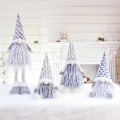 Miniatyrbild 5 av 6: Påsk Gnome Dekoration Handgjord Plysch Faceless För Docka Svenska Tomte Elf Ornam 32012 white doll