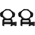 Miniatyrbillede 3 af 5: Lavprofil kikkertsigteringe - 25,4 mm adaptermonteringsringe med 20 mm Weaver/picatinny-skinne