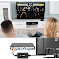 Pikkukuva 3 / 5: RCA-HDMI-muunnin, komposiitti-HDMI-sovitin tukee 1080p PAL/NTSC