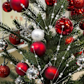 Miniatyrbilde 3 av 5: Sølvbær Kunstige Julegreiner For Juletrpynt Glitter Julepinner Pinner DIY Håndverk
