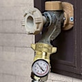 Miniatyrbillede 4 af 5: Messing RV Vandtryk Regulator, Blyfri, Hi-Flow RV Vandregulator med Filterskærm og Måler til Campister, Campingvogne, RV VVS-system