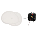 Miniatyrbild 1 av 3: 1 set DIY-klockform DIY-silikonform väggklockform hantverksformar för presentbutik
