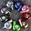 Miniatyrbillede 2 af 5: Elektrisk Mini Turbo Turbolader Nøglering Spind Turbine Nøgle Kæde Vedhæng