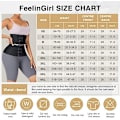 Miniatyrbillede 4 af 4: Taljetræner til kvinder 3 segmenteret timeglas underbust body shaper med 3 stålknopper og M