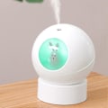 Miniatyrbild 5 av 5: Mini Multi-Mode USB Luftfuktare för Skrivbord eller Kontor - Vit